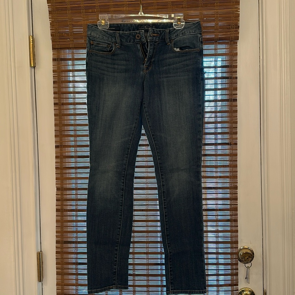 Lucky Brand Lolita medium distressed Skinny Jeans size 2/26